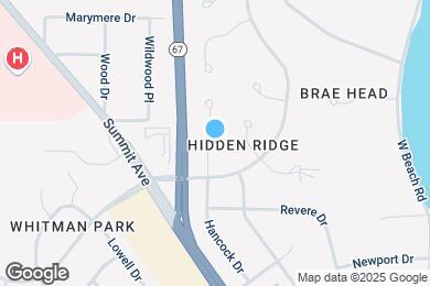Map image of the property - 905 Hancock Ct
