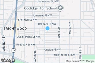 Map image of the property - 617 Quintana Plz NW