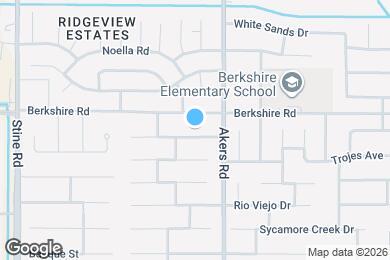 Map image of the property - 4204 Serene Oak Dr