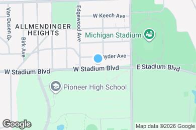 Map image of the property - 506 W Stadium Blvd