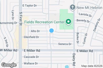 Map image of the property - 1706 Cumberland Dr