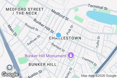 Map image of the property - Furnished Private Bedroom in Charlestown