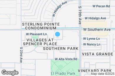 Map image of the property - 2020 W Hasan Dr