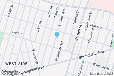 Map image of the property - 316 Littleton Ave