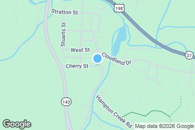 Map image of the property - 313 Cherry St
