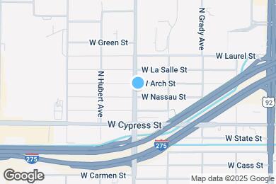 Map image of the property - 4125 W Nassau St