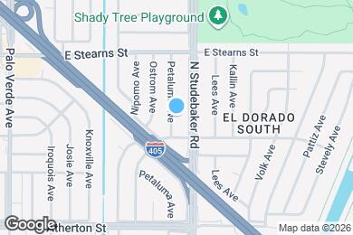 Map image of the property - 2026 Petaluma Ave