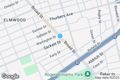 Map image of the property - 1051 Broad St