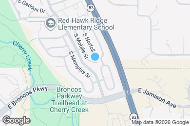 Map image of the property - 7441 S Mobile St