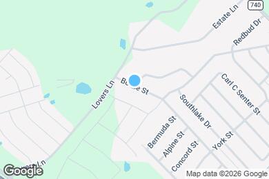 Map image of the property - 715 Bowie St
