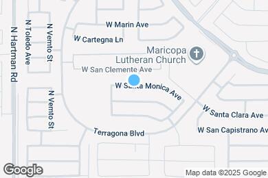 Map image of the property - 36003 W Santa Monica Ave