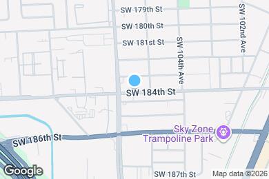 Map image of the property - 10541 SW 184th St