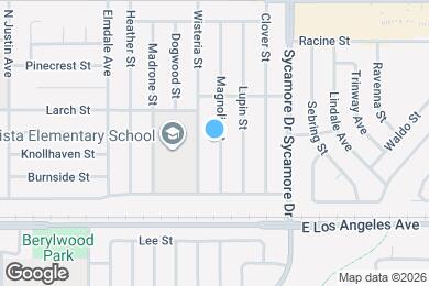 Map image of the property - 2125 Magnolia St