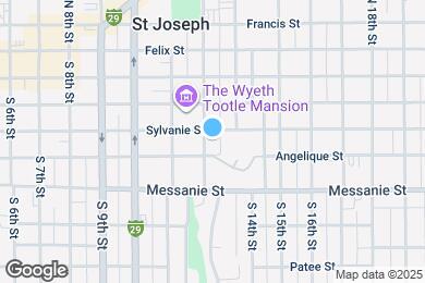Map image of the property - 407 S 12th St