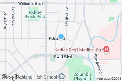 Map image of the property - 1207 Putnam St