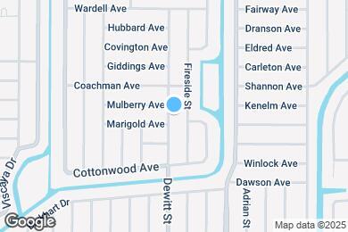 Map image of the property - 1474 Dewitt St