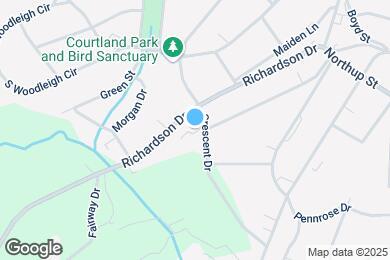 Map image of the property - 1100 Crescent Dr