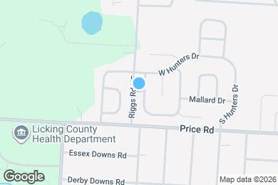 Map image of the property - 1527 W Quail Run Dr
