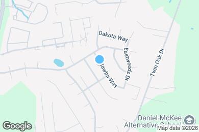 Map image of the property - 1225 Catawba Way
