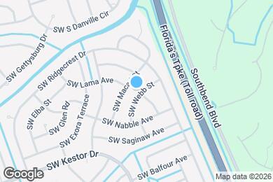 Map image of the property - 4132 SW Webb St
