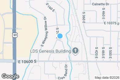 Map image of the property - 259 E Tj Cir