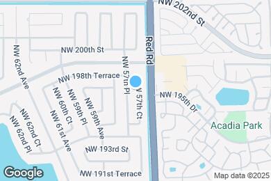 Map image of the property - 19720 NW 57th Ct