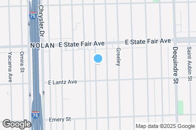 Map image of the property - 19668 Hanna St