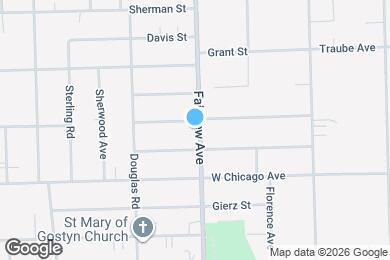 Map image of the property - 800 E Belmont Ave