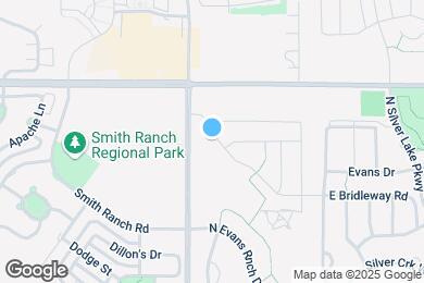 Map image of the property - 7891 N Bridleway Rd
