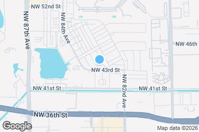 Map image of the property - 4450 NW 83rd Pky