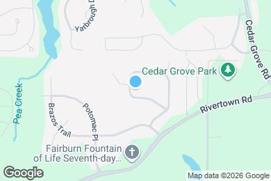 Map image of the property - 6657 Delaware Bend