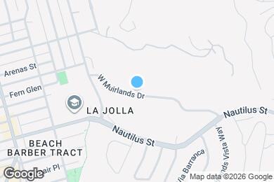 Map image of the property - 1110 W Muirlands Dr