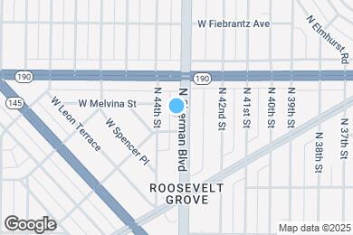 Map image of the property - 3919 N Sherman Blvd