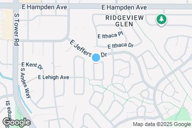 Map image of the property - 3674 S Cathay St