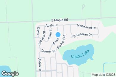 Map image of the property - 4109 Bickel St