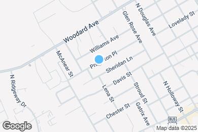 Map image of the property - 1033 Princeton Pl