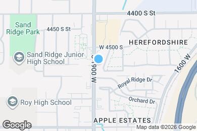 Map image of the property - 4536 S 1900 W