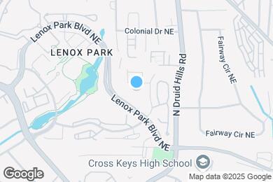 Map image of the property - Reserve at Lenox Park