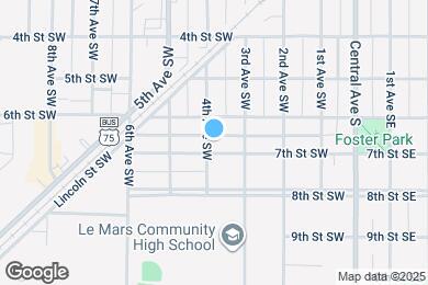 Map image of the property - 325 7th St SW