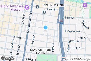 Map image of the property - 519 E Capitol Ave
