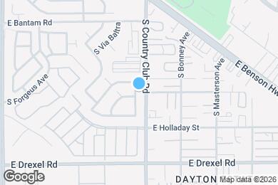 Map image of the property - 5493 S Via Guayaquil