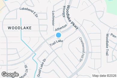 Map image of the property - 6929 Trail Lake