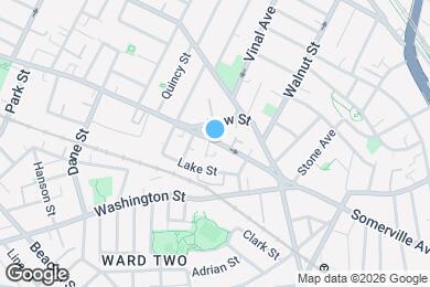 Map image of the property - 348 Somerville Ave