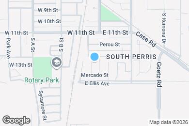 Map image of the property - 1361 Galeria Wy