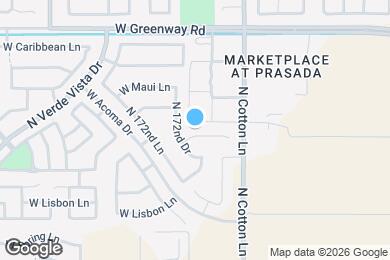Map image of the property - 17180 W Port Royale Ln