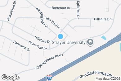 Map image of the property - 7158 Rose Trail Dr