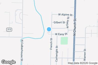 Map image of the property - 404 W Easy St
