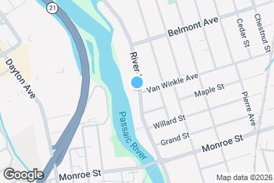 Map image of the property - 419 River Dr