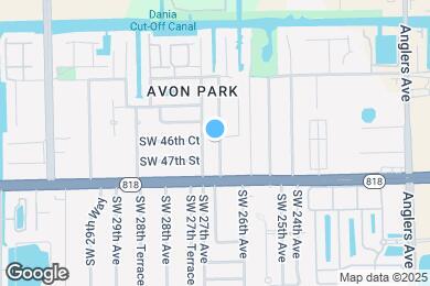 Map image of the property - 4681 SW 26th Ter