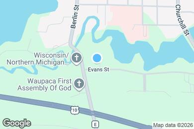 Map image of the property - 689 Evans St
